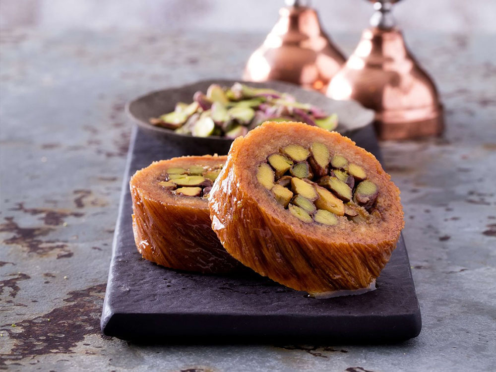 Borma with pistachio